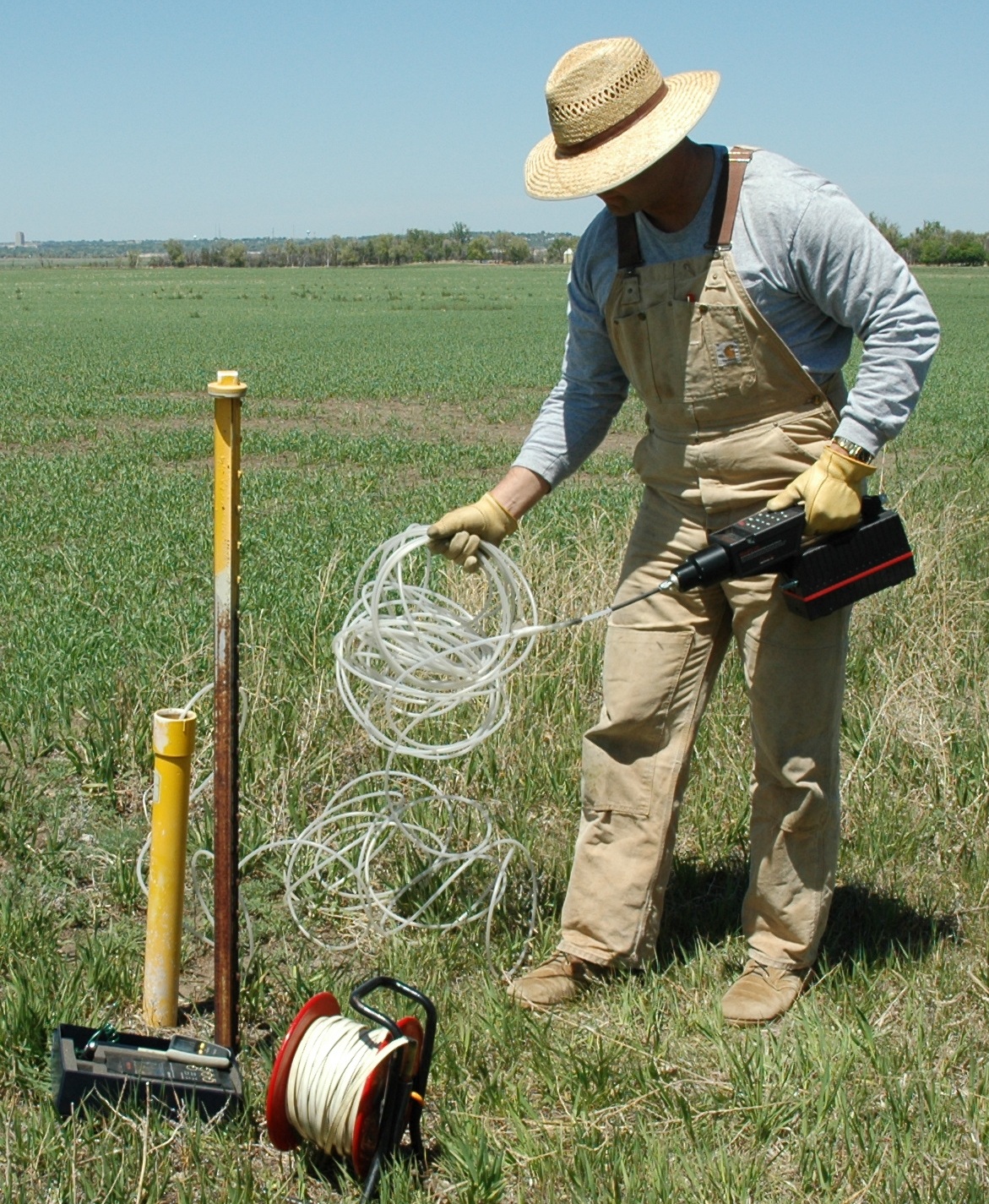 testing for Gas